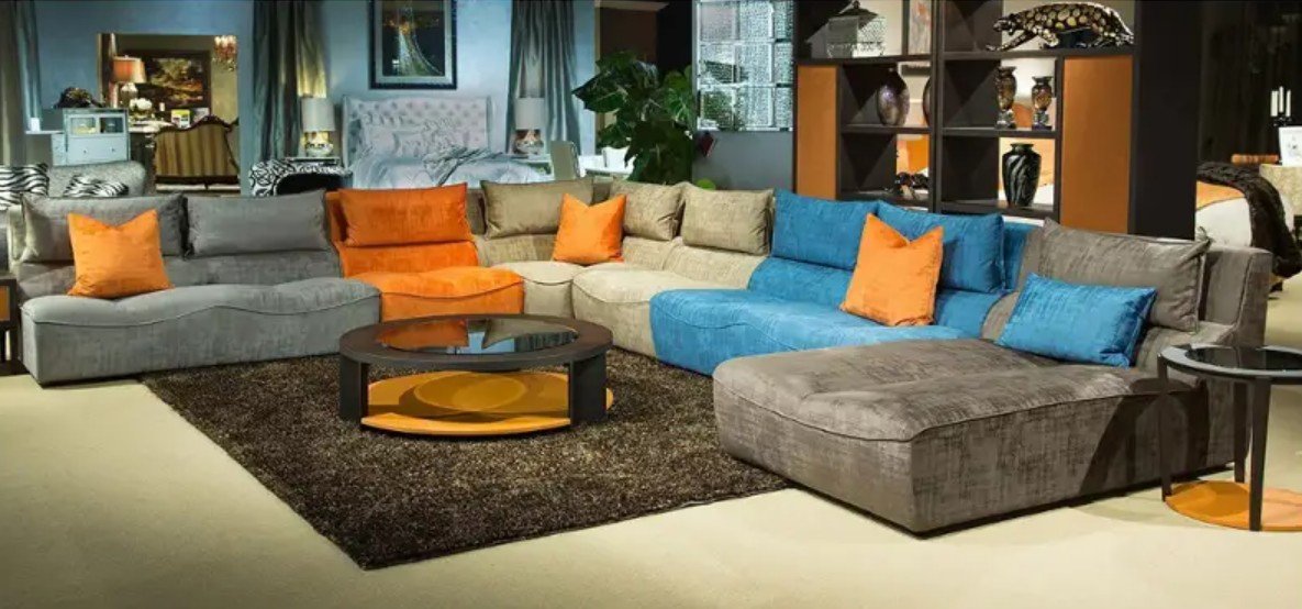 AICO Furniture 21 Cosmopolitan Armless Chair