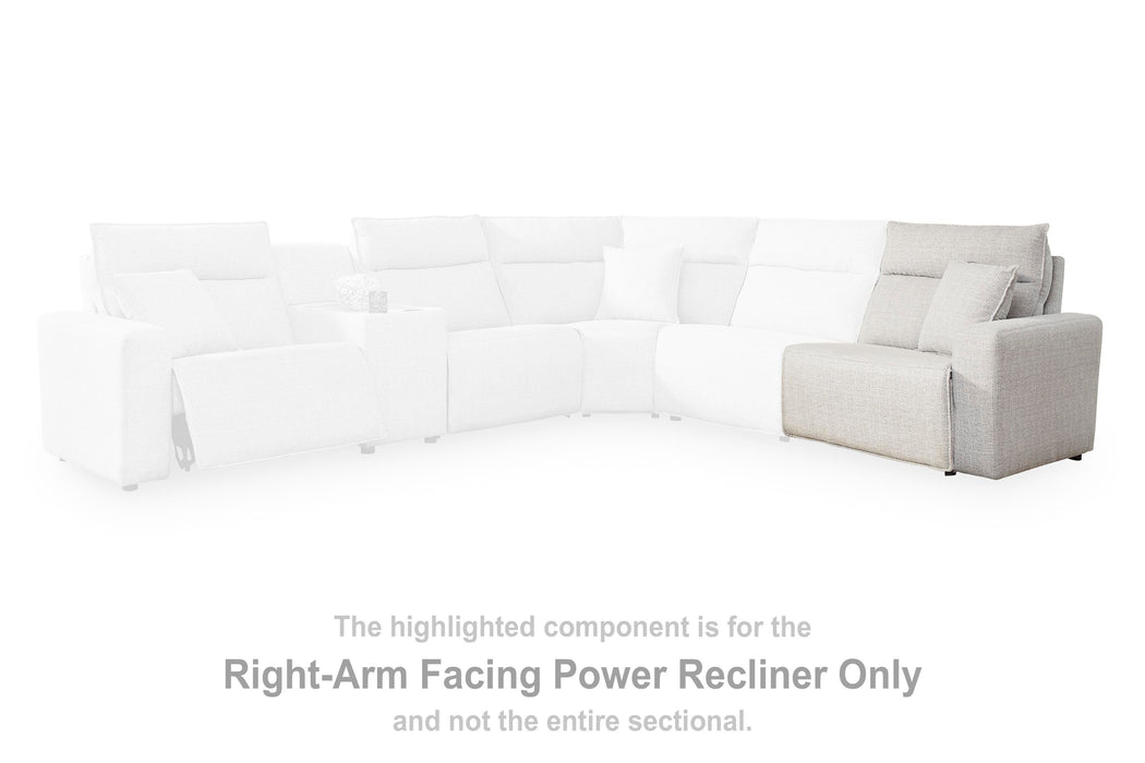 Modmax II Power Reclining Sectional with Chaise and Console