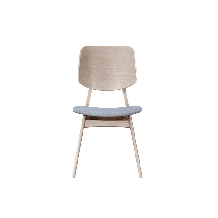 Oscar Wood Back Chair-White Ash
