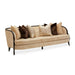 AICO Malibu Crest Sofa in Dark Espresso image