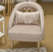 AICO Furniture La Rachelle Flame Chair LUSTRE in Champagne image
