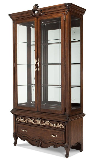 Aico Platine de Royale Curio in Light Espresso 09505-229