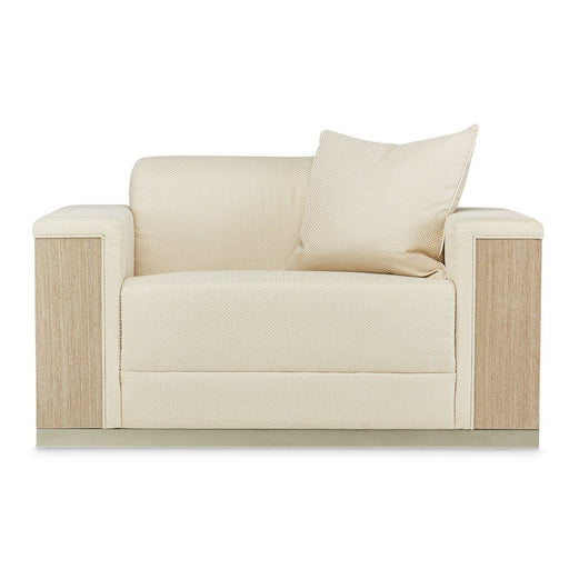 AICO Laguna Ridge Chair and Half in Washed Oak image