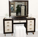 AICO Furniture Belmont Place Vanity (Complete) in Espresso image
