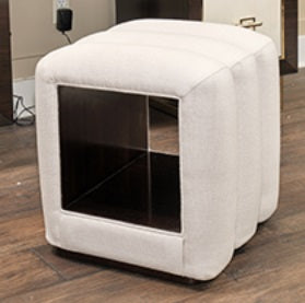 AICO Furniture Belmont Place Vanity Bench in Espresso image