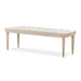 AICO Furniture St.Charles Accent Bench in Dove Gray image