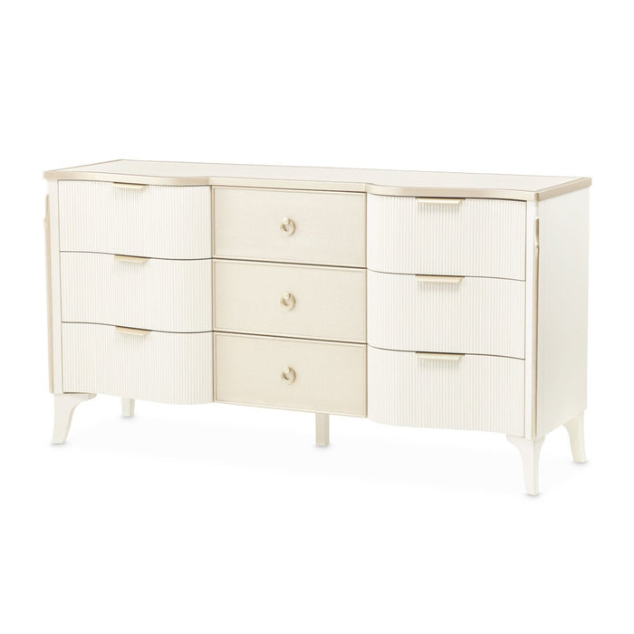 AICO Furniture La Marisia Dresser in Creamy Pearl image