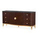 AICO Furniture Camellia Field Dresser in Warm Pecan image