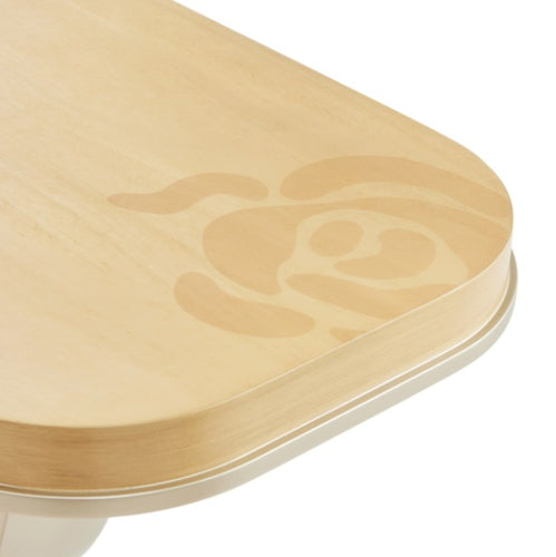 AICO Furniture Camellia Field Console Table in Caramel