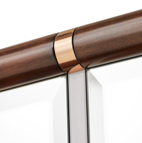 AICO Furniture Mason Park Dresser Mirror in Umber