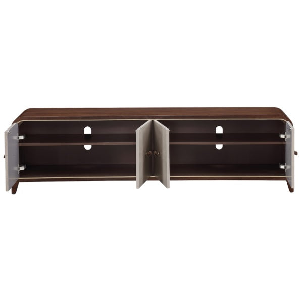 AICO Furniture Houston Media Cabinet in Walnut