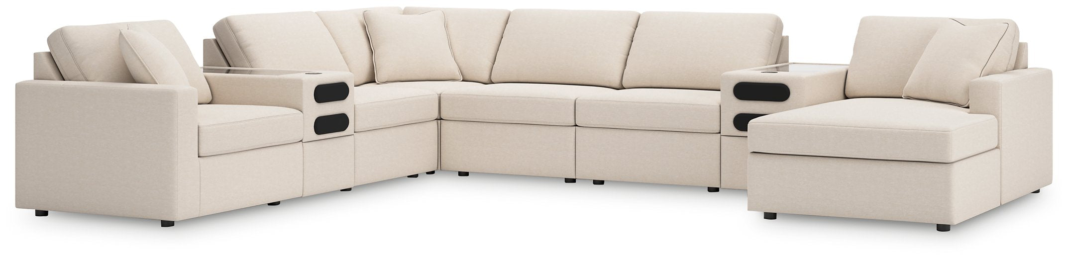 Modmax Sectional with Audio System and Chaise