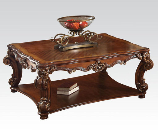 Acme Vendome Square Coffee Table in Cherry 82002 image