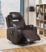 Waterlily Brown PU Rocker Recliner (Motion) image