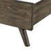 Rex 6/6-6/0 Ek/Wk Headboard, Footboard & Slats-Walnut
