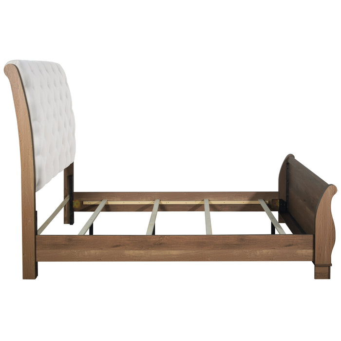 Coventry Hall 6/0 Wk Hb, Fb And Slats-Pecan