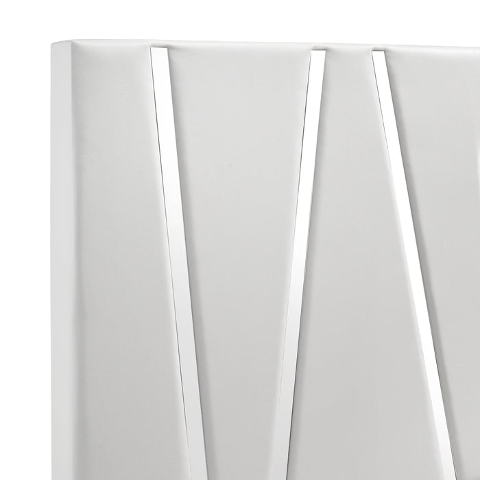 Europa 6/0 Wk Headboard, Footboard & Slats-White