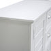 Jamestown Door Chest- White
