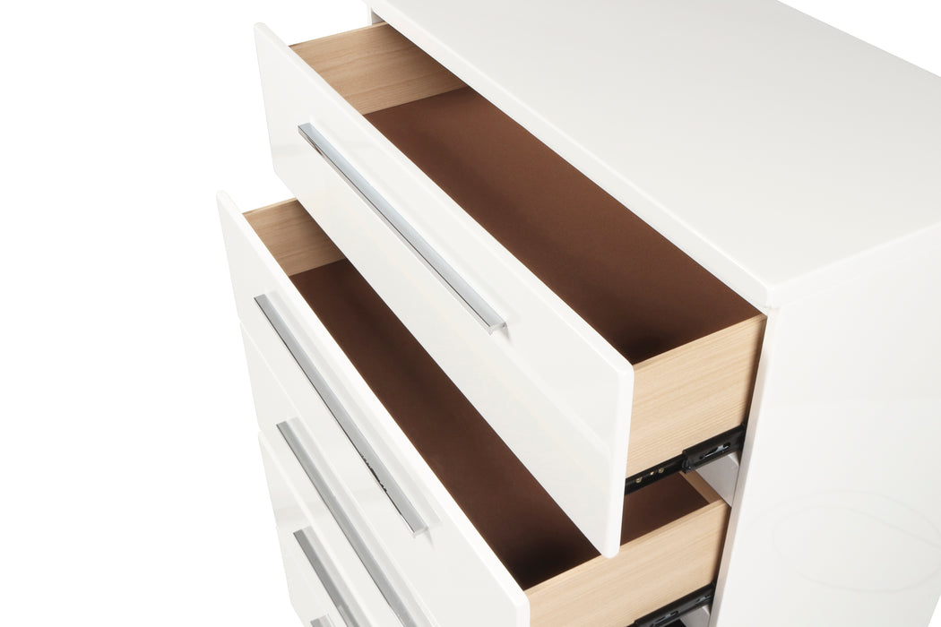 Sapphire Chest-White