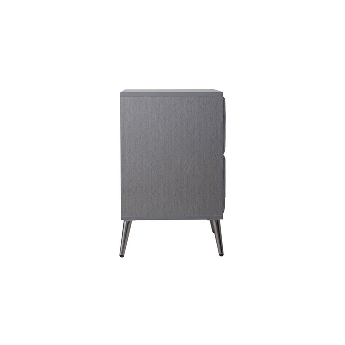 Kailani Nightstand- Gray