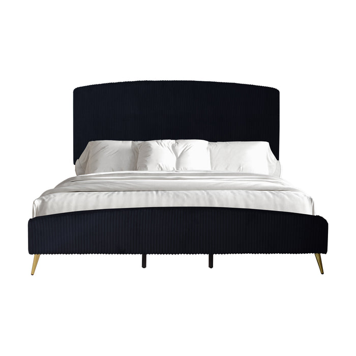 Kailani 6/0 Wk Hb,Fb, & Slats-Black