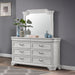 Lyndhurst Landscape Mirror- Vintage White