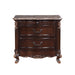 Constantine Nightstand W/Marble Top-Cherry