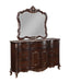Constantine Dresser W/Marble Top-Cherry