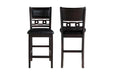 Gia Counter Chairs (2/Ctn)-Ebony