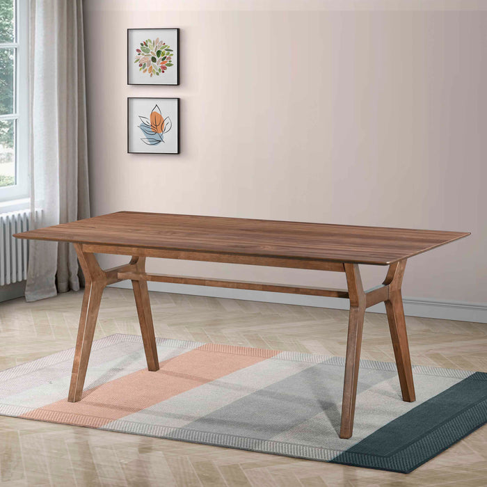 Thea 70" Rectangular Dining Table-Walnut