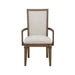 Mariana Upholstered Arm Chair (2 Per Carton)-Vintage Mocha