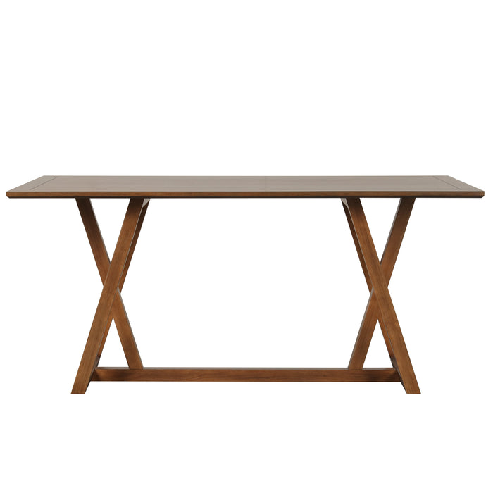 Putnam Counter Table-Walnut