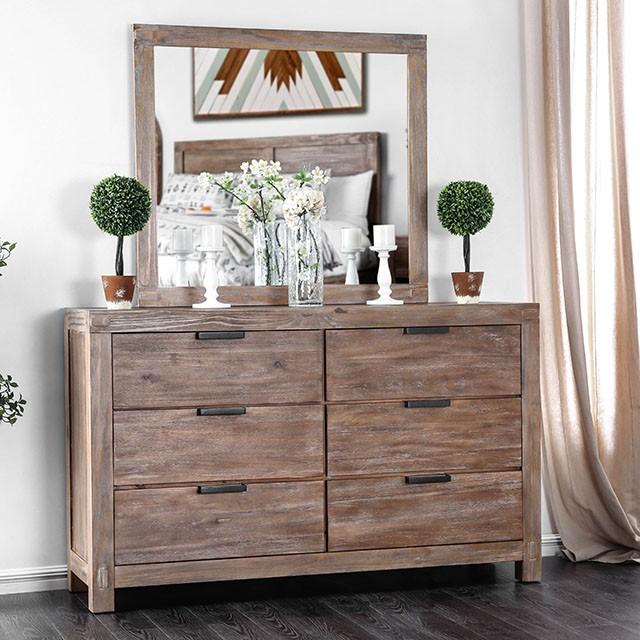 Wynton Weathered Light Oak Dresser