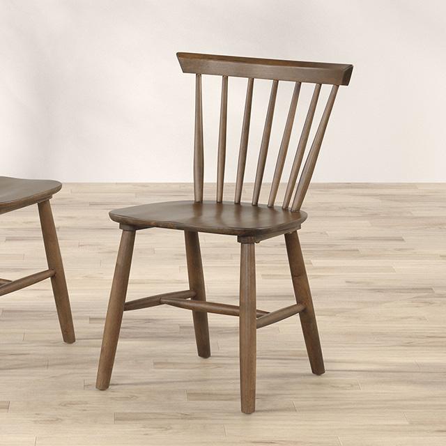 Beale Dining Chair (2/CTN) Natural, Brown, & Beige