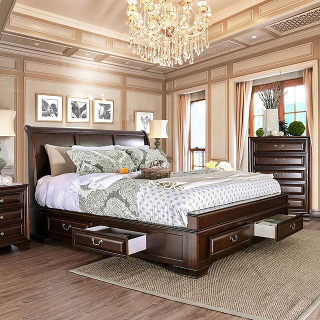 Brandt Brown Cherry Cal.King Bed image