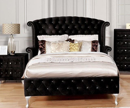 Alzire Black Queen Bed image