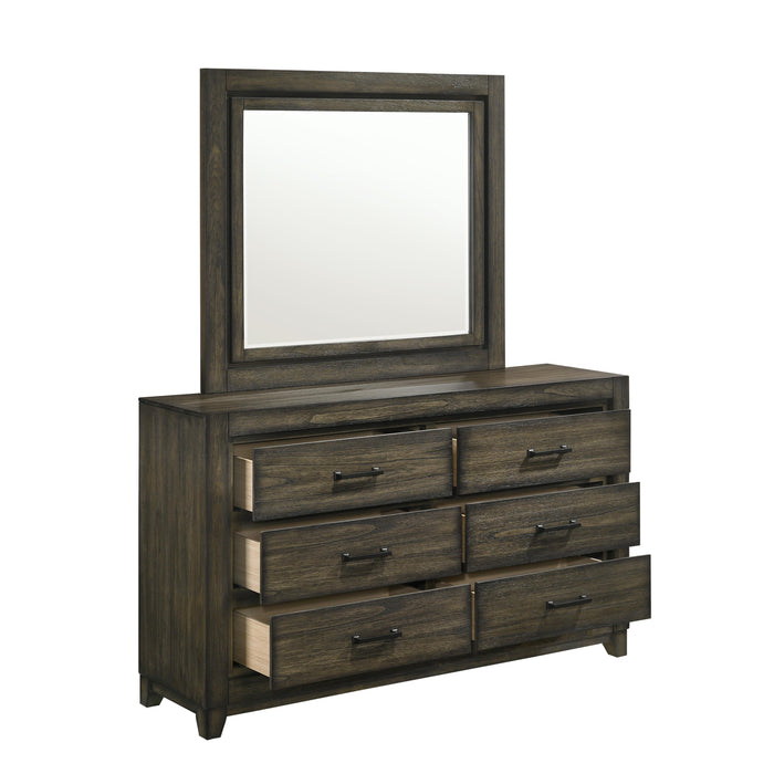 ASHLAND DRESSER-RUSTIC BROWN