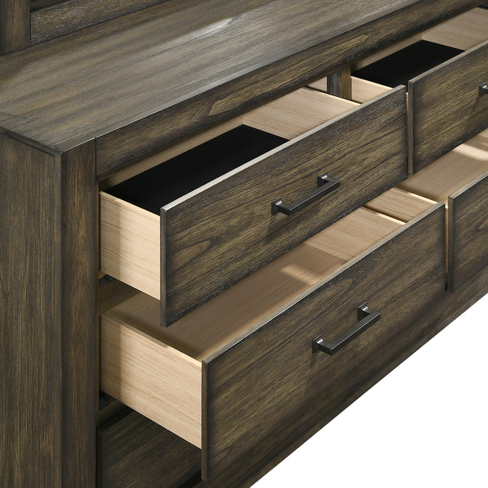 ASHLAND DRESSER-RUSTIC BROWN