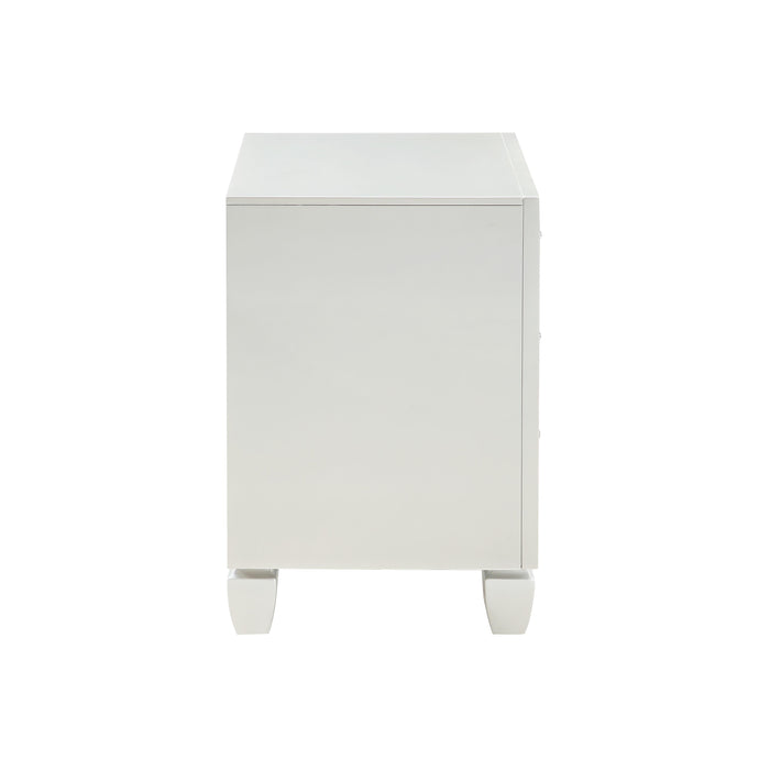 HARLEQUIN NIGHTSTAND-PLATINUM