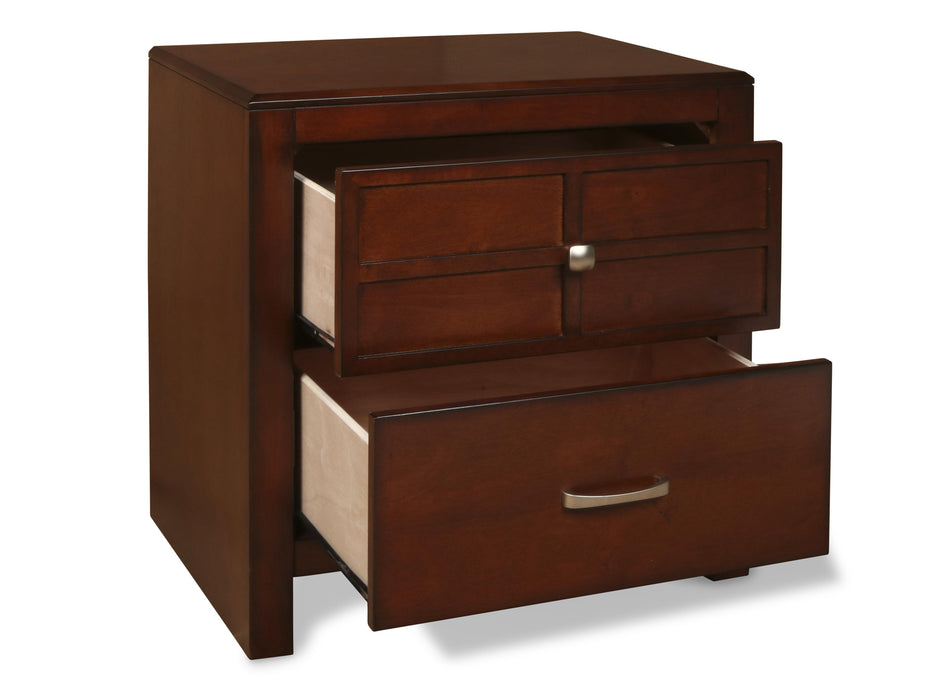 KENSINGTON NIGHTSTAND- BURNISHED CHERRY