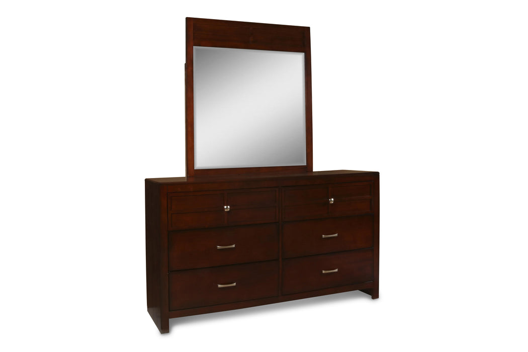 KENSINGTON MIRROR- BURNISHED CHERRY image