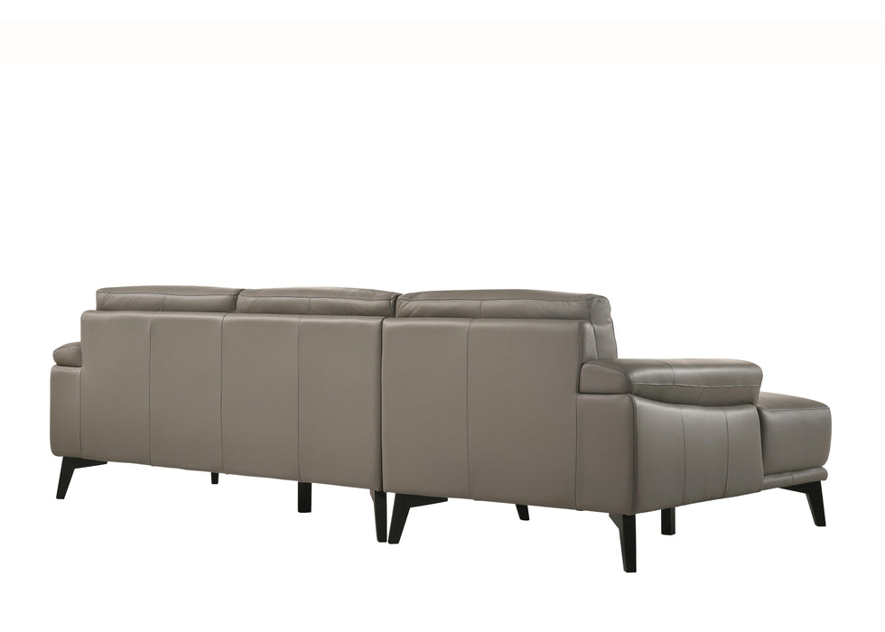 LUCCA RAF LOVESEAT-SLATE