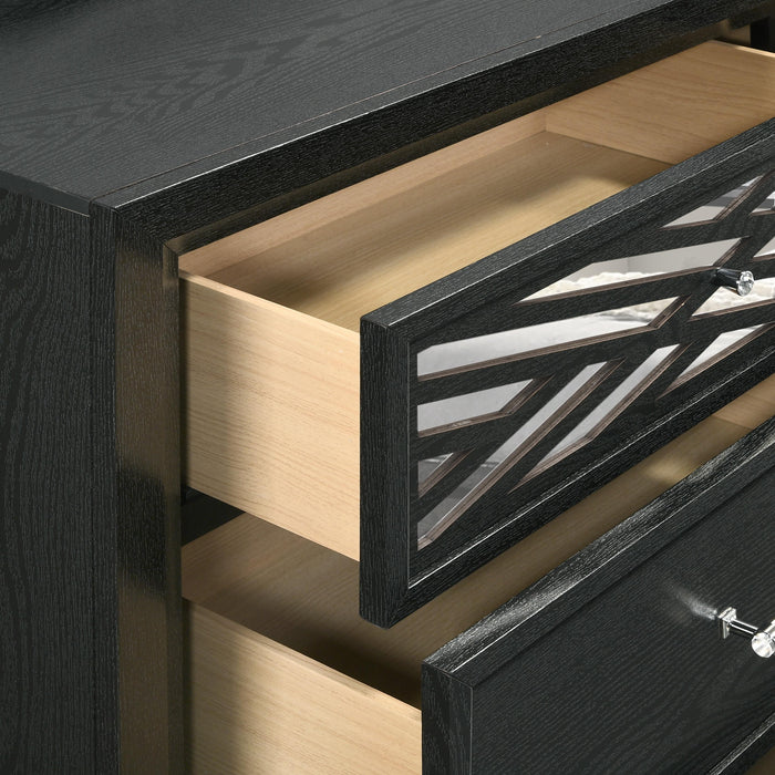 OBSIDIAN DRESSER-BLACK