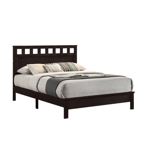 PISCES 4/6 F PANEL BED-HB/FB/RAILS-MERLOT image