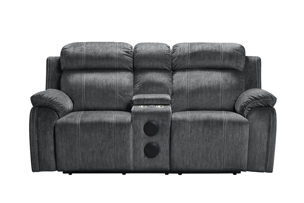 TANGO CONSOLE LOVESEAT W/SPEAKER-SHADOW