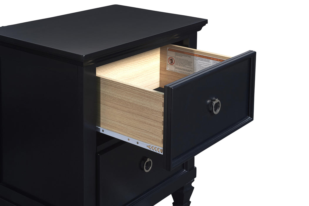 TAMARACK NIGHTSTAND- BLACK