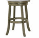 Manchester 29" Bar Stool W/Fabric Cushions-Gray