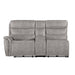 Kamari Laf Console Loveseat W/Dual Pwr Hr & Fr-Gray