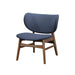 Adler Upholstered Lounge Chair-Blue