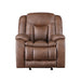 Morello Glider Recliner- Brown
